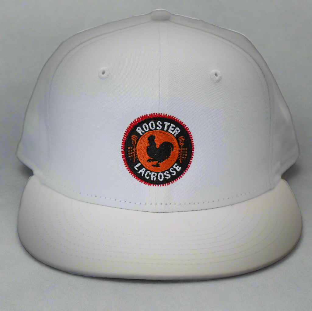 Rooster Lacrosse - Flat Bill Snapback Hat