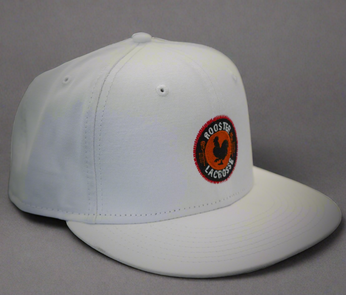 Rooster Lacrosse - Flat Bill Snapback Hat