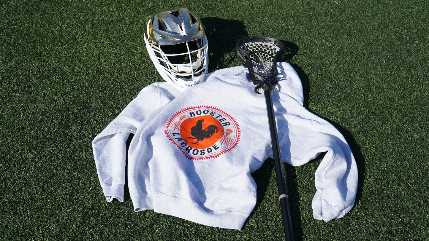 Rooster Lacrosse Logo Hoodie