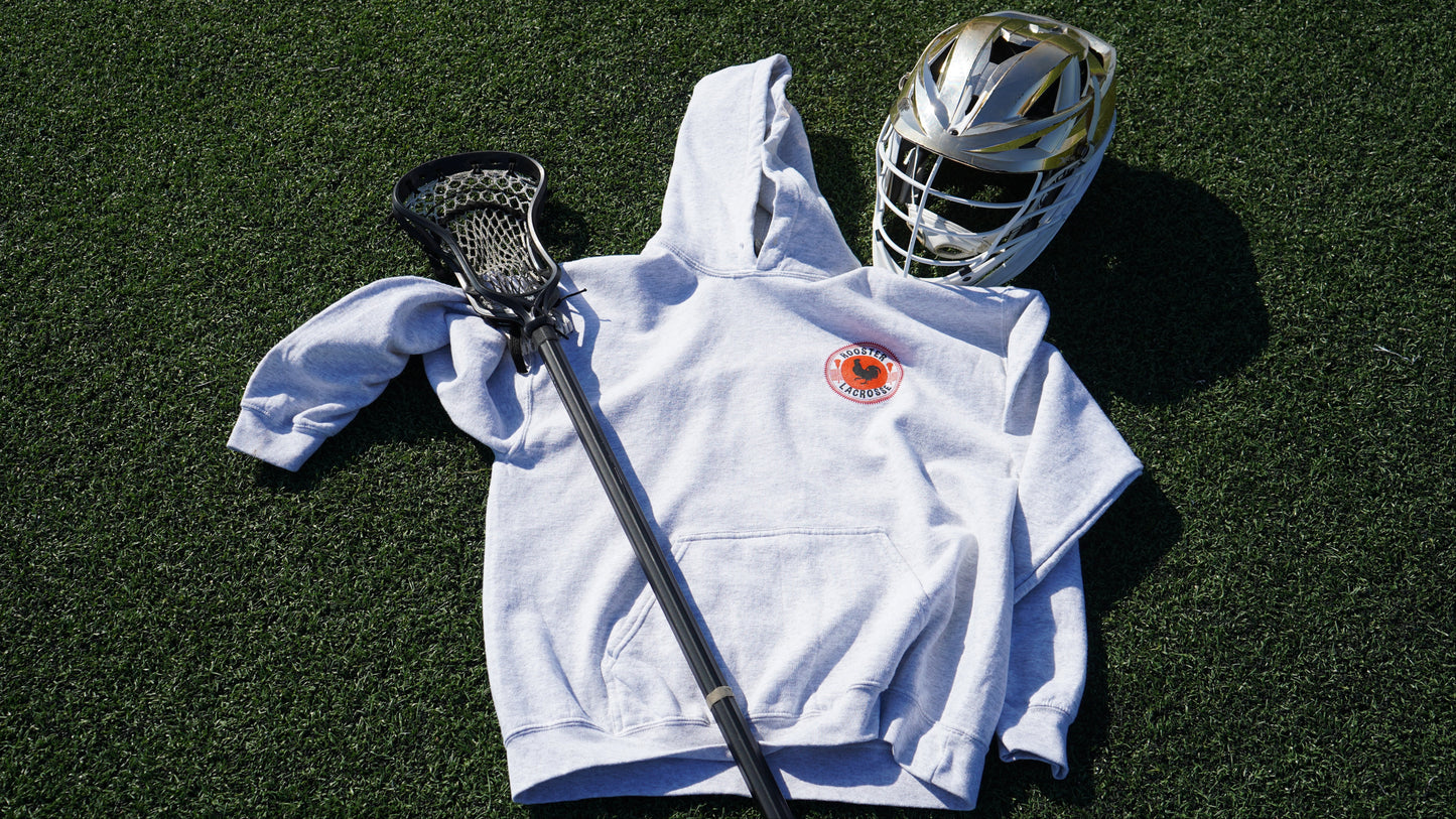 Rooster Lacrosse Logo Hoodie