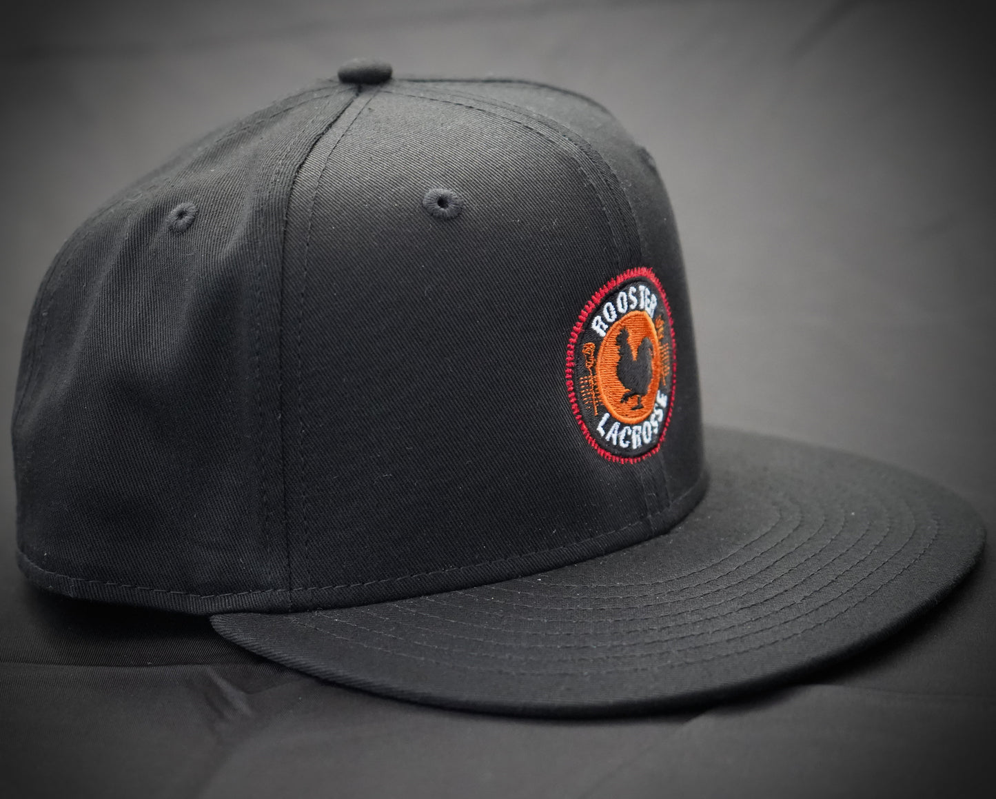 Rooster Lacrosse - Flat Bill Snapback Hat
