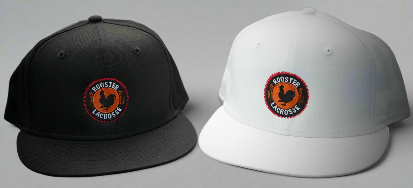 Rooster Lacrosse - Flat Bill Snapback Hat